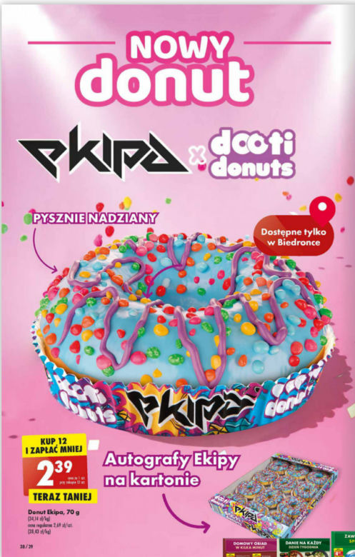 Pączki Friza w Biedronce