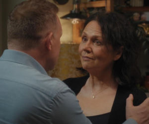 M jak miłość odc. 1921. Marysia (Małgorzata Pieńkowska), Artur Rogowski (Robert Moskwa)