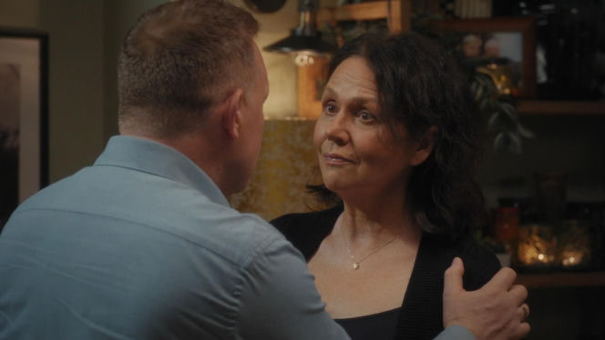 M jak miłość odc. 1921. Marysia (Małgorzata Pieńkowska), Artur Rogowski (Robert Moskwa)