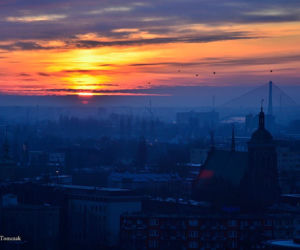 Zachwycająca panorama Gdańska widziana z Góry Gradowej
