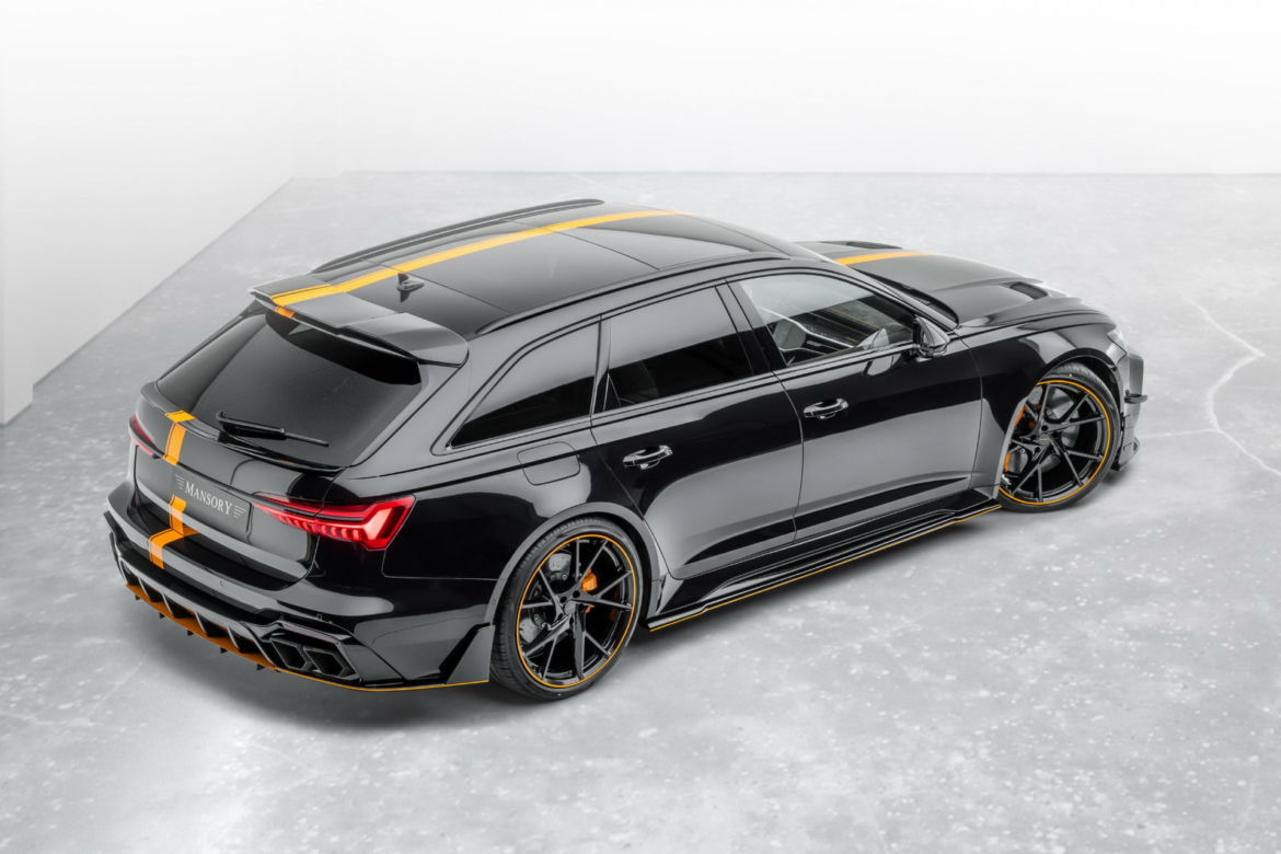 Audi RS6 Avant po tuningu Mansory