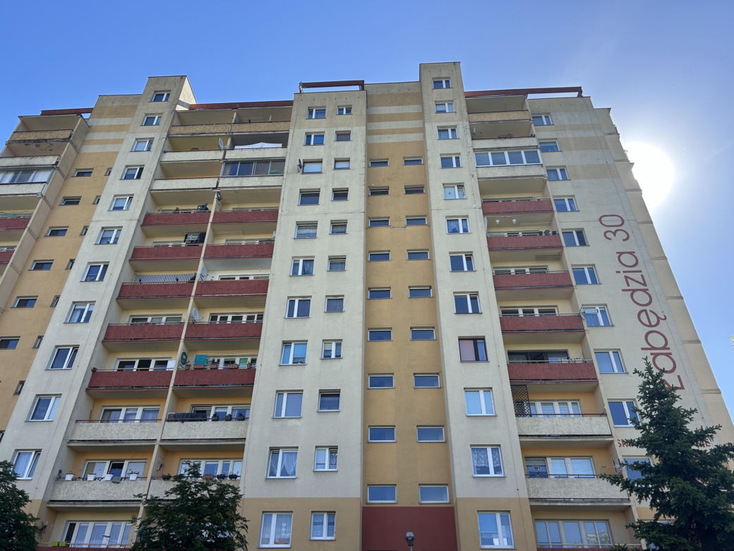 Blok z fotowoltaiką w Szczecinie
