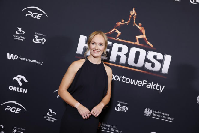 Daria Abramowicz na gali Herosi