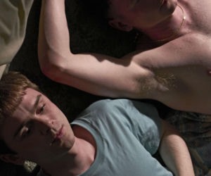 Mitchell Robertson i Stuart Campbell jako młodzi Niall i Ruben