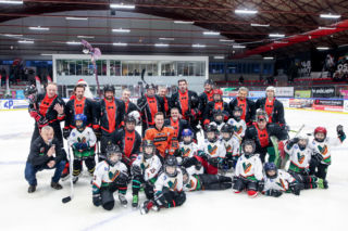 Mecz hokejowy Reprezentacji Artystów Polskich i Przedsiębiorców