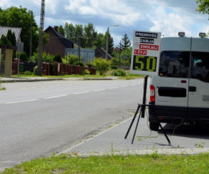 Kontrole prędkości w Szydłowcu. „Bezpieczeństwo to nasza wspólna sprawa”