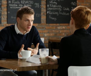 Barwy szczęścia. Łukasz Sadowski (Michał Rolnicki), Marta Walawska (Katarzyna Zielińska)