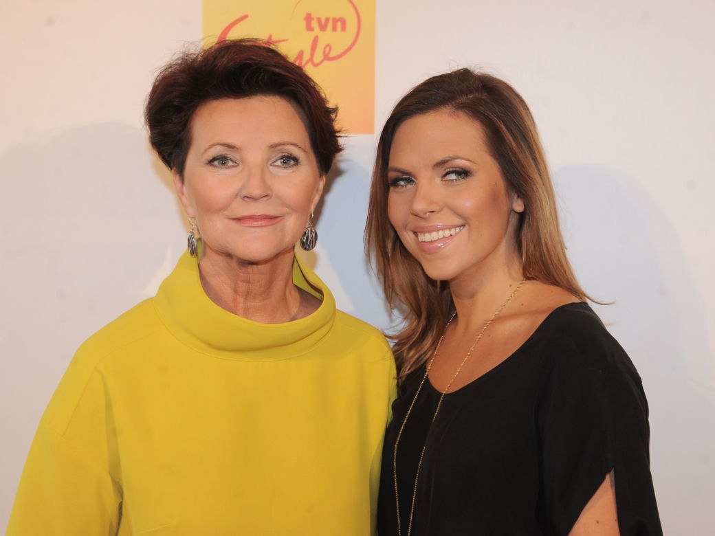 Jolanta Kwaśniewska i Aleksandra Kwaśniewska