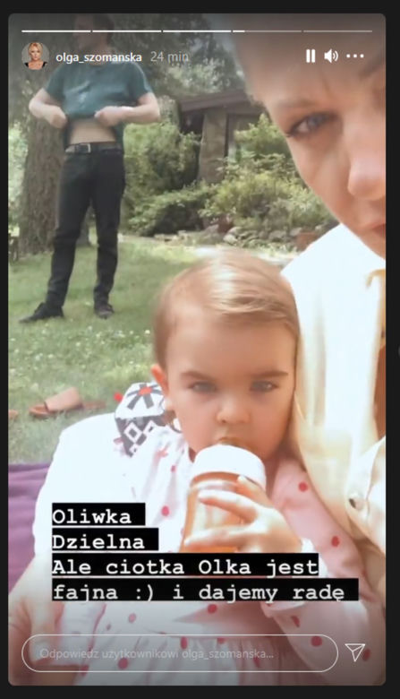 M jak miłość po wakacjach 2021. Marzenka (Olga Szomańska), jej córka Kalinka