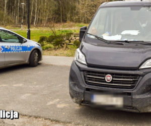 Złodzieje nie dali rady ukraść Fiata Ducato