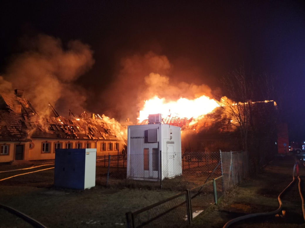 Pożar szkoły Szkotowie