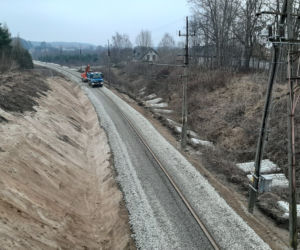 Olsztyn-Gutkowo: Prace na linii kolejowej idą pełną parą. Zobacz aktualne zdjęcia