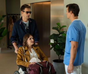 Na dobre i na złe odc. 975. Krzysztof Radwan (Mateusz Damięcki), Mario (Marcin Korcz), Weronika (Klaudia Łapot)