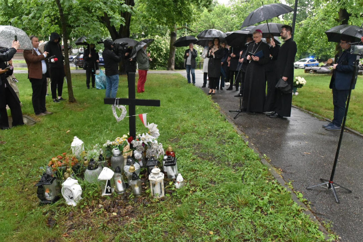 Spotkanie modlitewne w Parku Glazja. To tutaj doszło do ataku na niewinną Klaudię