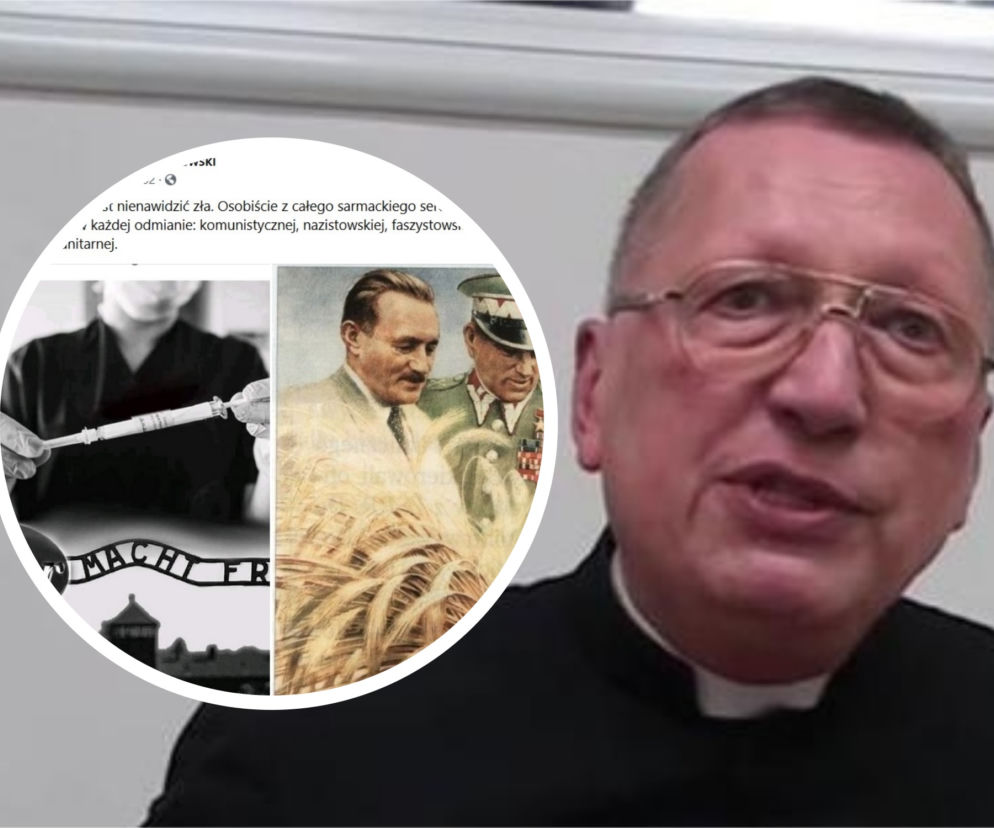 Ksiądz skandalista porównał szczepienia do obozu koncentracyjnego! Czy on nie ma wstydu?!