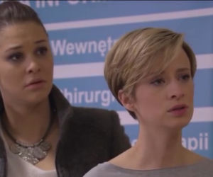 Pierwsza miłość odc. 2090. Sabina (Urszula Dębska), Daga (Anna Szymańczyk)