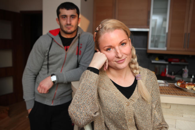 Mamed Chalidow z żoną Ewą