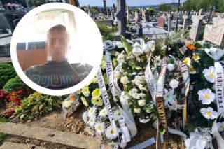 Bliscy pożegnali Przemka. 22-latek utonął na terenie żwirowni. Wzruszający widok grobu [WIDEO, GALERIA] 