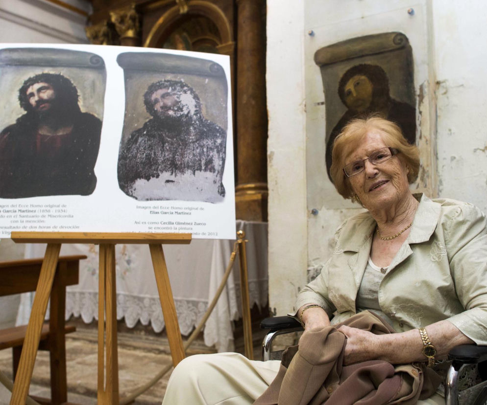 Renowacja świętego obrazu sprzed lat była hitem. Teraz podano smutne informacje