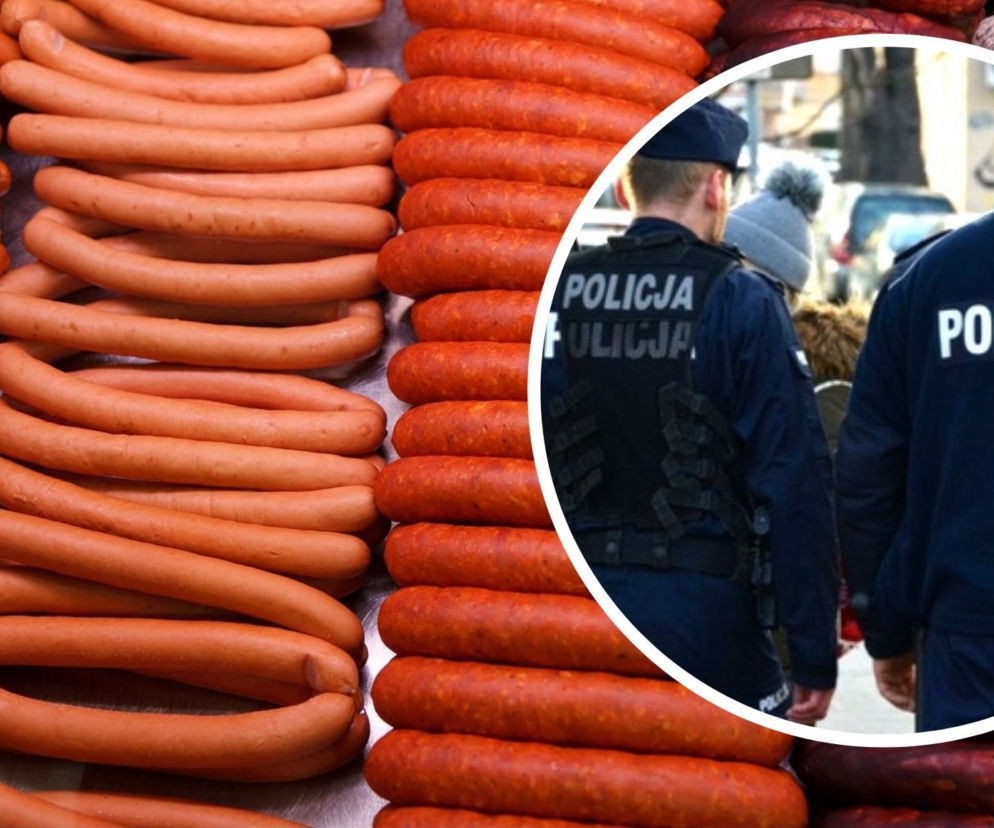 Łódź. Sprzedawał w mięsnym trefny towar. Policja zrobiła nalot i znalazła to!