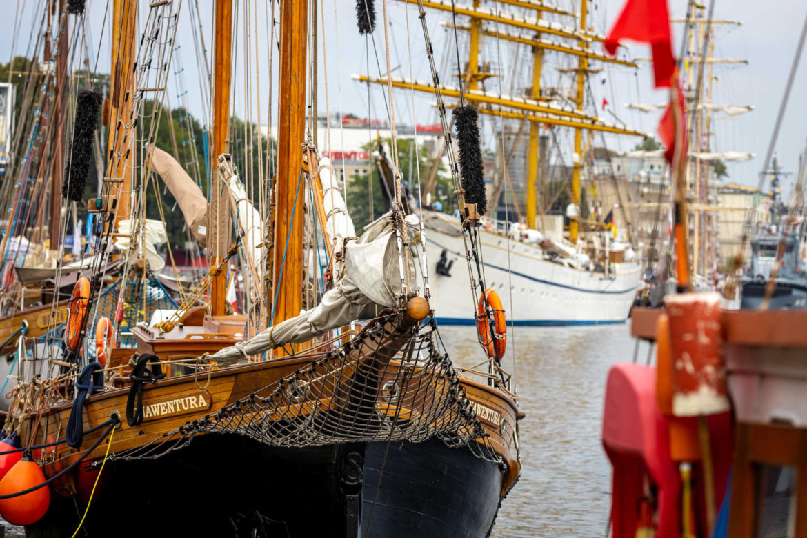 Żagle 2022 w Szczecinie - dzień pierwszy