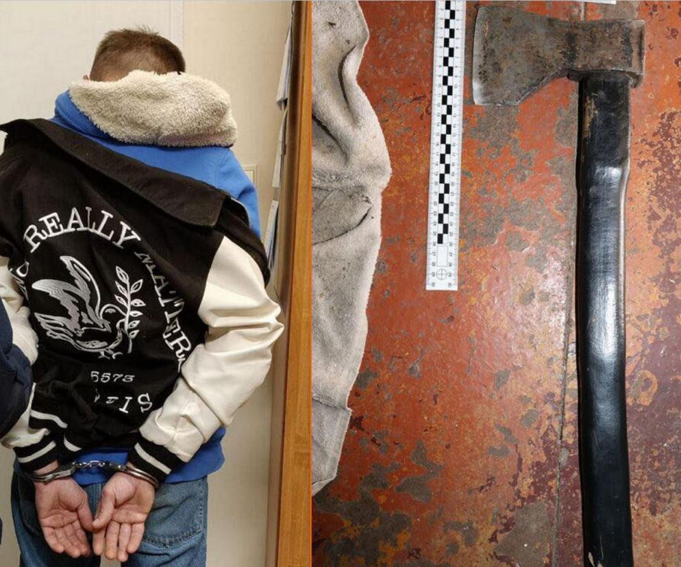 Ojciec porwał 4-latkę z przedszkolnego spaceru. Rzucił się na policjantów z siekierą!