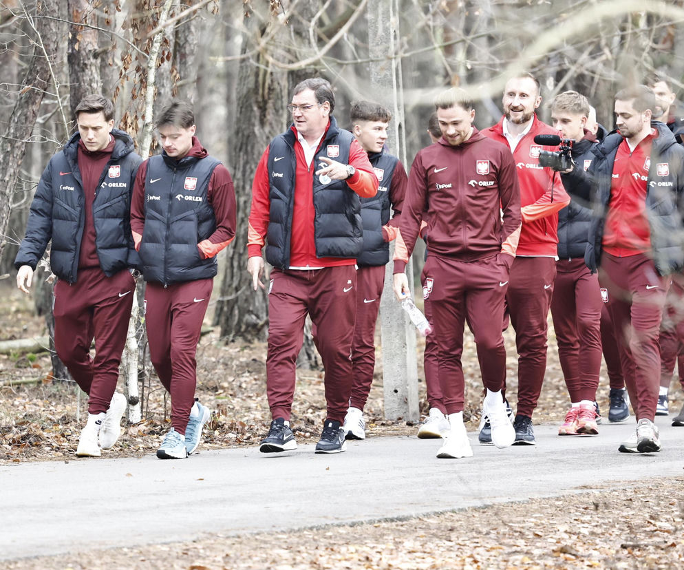 Polska - Holandia. Piłkarze poszli do lasu