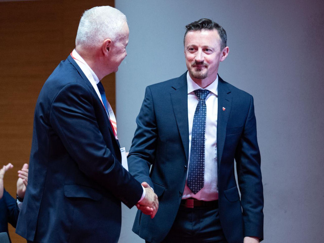 Adam Małysz i Apoloniusz Tajner