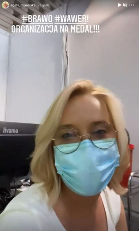 Agata Młynarska wróciła do Polski, by przeżyć