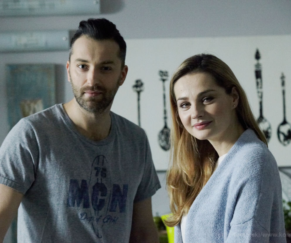 Przyjaciółki 5 sezon odcinek 61. Inga (Małgorzata Socha), Szymon (Filip Bobek)