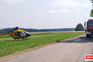 Malutki chłopczyk spadł ze schodów. Dramatyczne chwile w Rokitnie