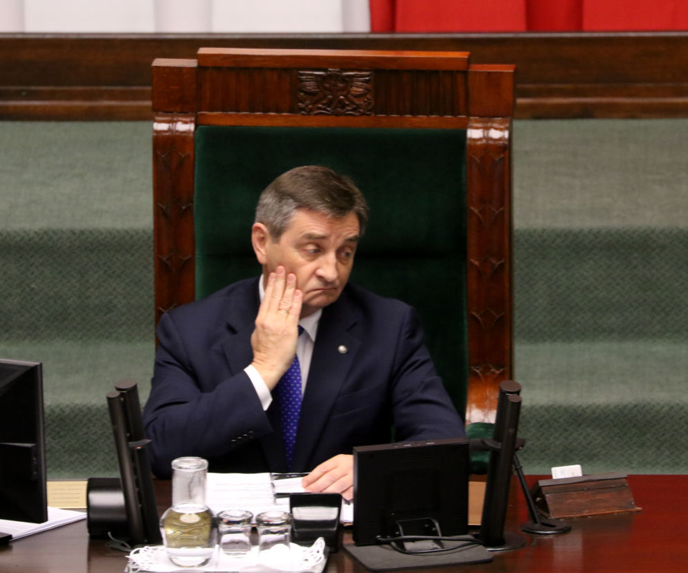 Kuchciński nie chce już kawioru