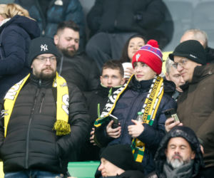 GKS Katowice - Pogoń Szczecin, zdjęcia kibiców i zawodników z meczu 17. kolejki PKO BP Ekstraklasy