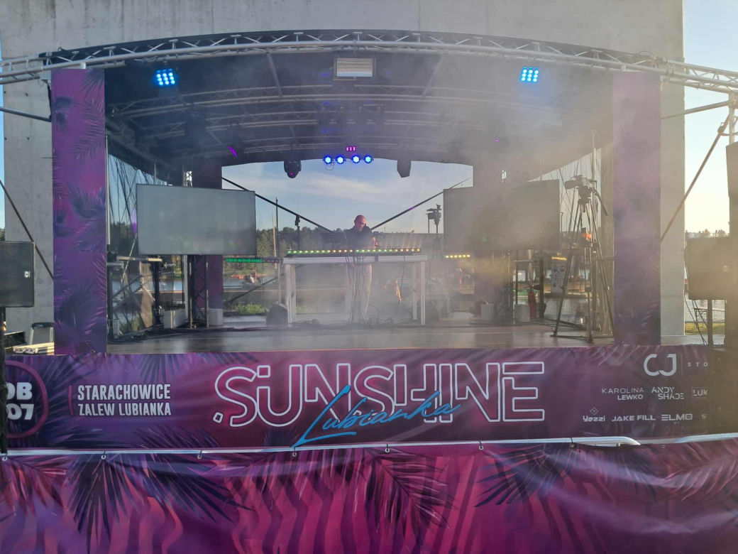 Sunshine Lubianka 2025. Muzyka klubowa nad malowniczą Lubianką