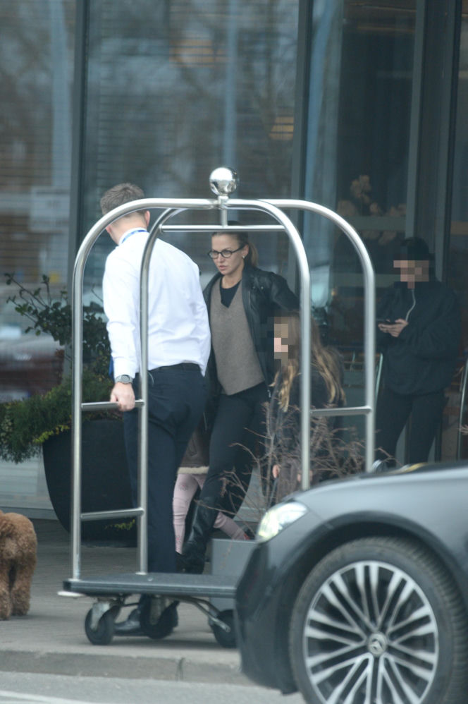 Lewandowscy przylecieli do Polski na święta