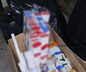 Kilkadziesiąt kilogramów suszu tytoniowego i papierosów. Mieszkaniec gminy Świątki zatrzymany [ZDJĘCIA]