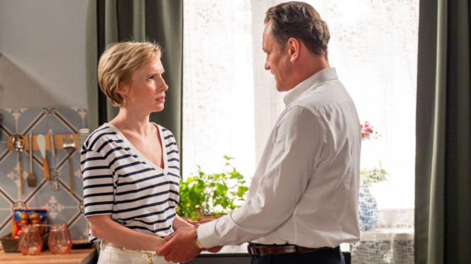 Barwy szczęścia odc. 3262. Sonia (Weronika Nockowska), Robert Stefaniak (Paweł Ławrynowicz)