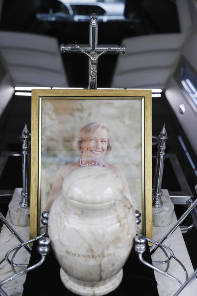 Pogrzeb Bożeny Dykiel