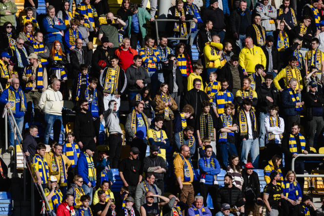 Arka Gdynia - Jagiellonia Białystok: Zdjęcia kibiców i zawodników z meczu 29. kolejki PKO BP Ekstraklasy