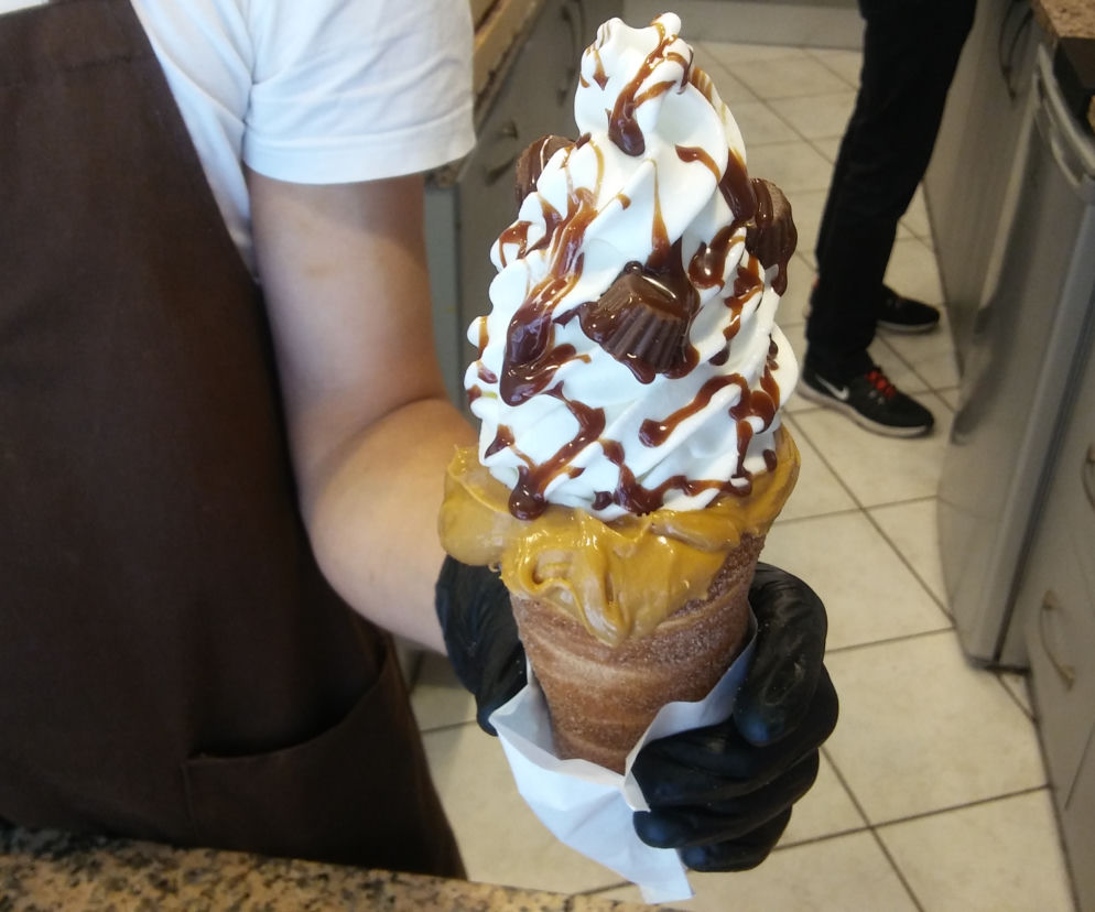Lody w kołaczu