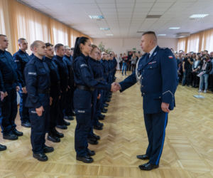 Młodzi policjanci złożyli w Bydgoszczy ślubowanie
