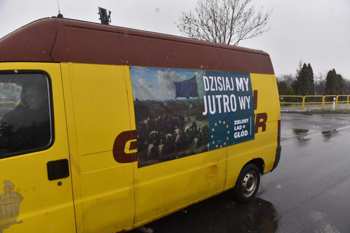 Protest rolników w Toruniu i okolicach. Zdjęcia z piątku - 9 lutego 2024