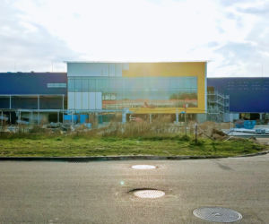 Budowa sklepu IKEA w Szczecinie - październik 2020