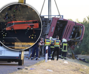 To był autokar pełen pielgrzymów. 12 osób nie żyje po katastrofie na Węgrzech
