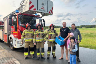 Uratowany ptak został postrzelony