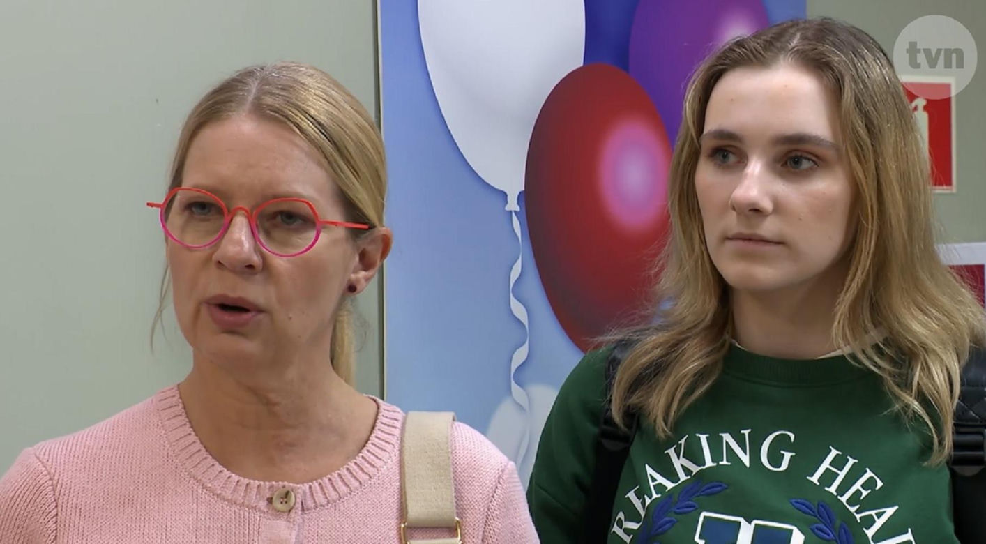 Na Wspólnej odc. 4050. Renata (Marta Jankowska), Nina (Liliana Jakubowska)