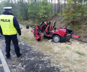 MAKABRYCZNY wypadek w Łódzkiem