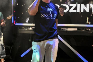 Skolim podczas koncertu