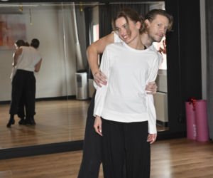 Sebastian Fabijański na probach do Tańca z Gwiazdami