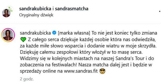Sandra Kubicka zamyka swój lokal. Wszystko przez plujących TikTokerów